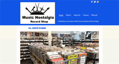 Desktop Screenshot of musicnostalgia.co.uk