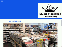 Tablet Screenshot of musicnostalgia.co.uk